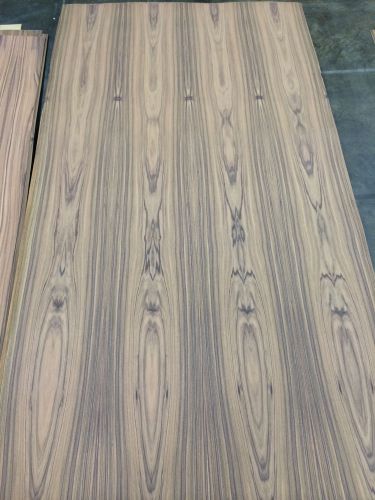 Wood Veneer Rosewood 48x91 1pc total 10mil glue paper backer &#034;EXOTIC&#034; Skid 548