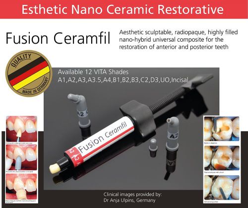 Dental supply, aesthetic nano ceramic restorative composite resin, vita b2 for sale