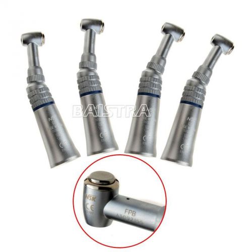 4Pcs Dental NSK Style Slow Low Speed Contra Angle Handpiece Push Button