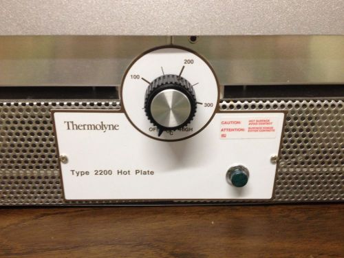 Thermolyne Type 2200 Hot Plate. Model No. HPA2240M Excellent Condition NEW