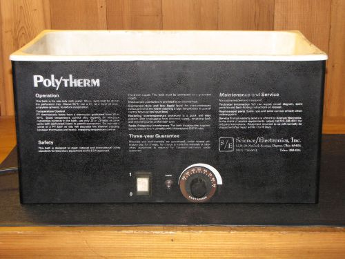 Polytherm Water Bath  Model PY5