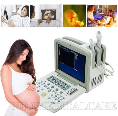 Ce digital portable b ultrasound scanner cms600b-3 two optional probe for sale