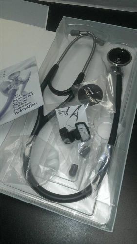 Welch Allyn Tycos Elite Double-Head Stethoscope 5079-122- Black (L2)