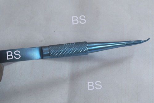 Titanium Barraquer Needle Holder English model curved 11 mm long  Ophthalmic1