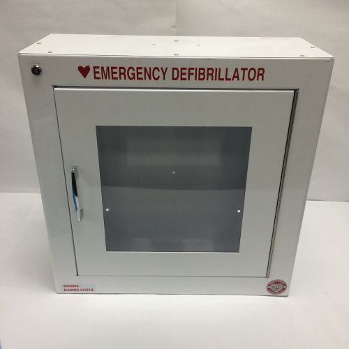 Aed surface mount cabinet with alarm for sale