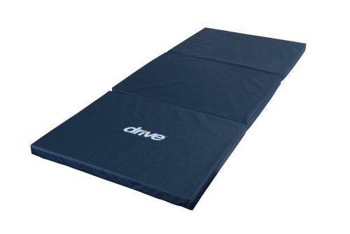 Drive Medical Tri-Fold Bedside Mat, Blue