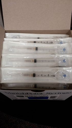 VanishPoint Syringes 3cc(3ml) 23G x 1 1/2&#034;, 20 syringes