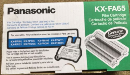 New Genuine Panasonic Film Cartridge KX-FA65