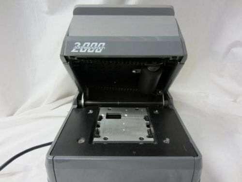 Addressograph 2000 imprinting Machine Plastic Card Imprinter Imprint Embosser
