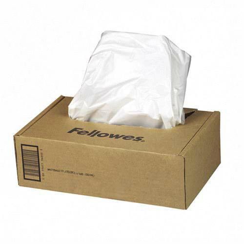 Fellowes 3605801 shredder bags for models c 420/420 c/480/480c 50 bags &amp; for sale