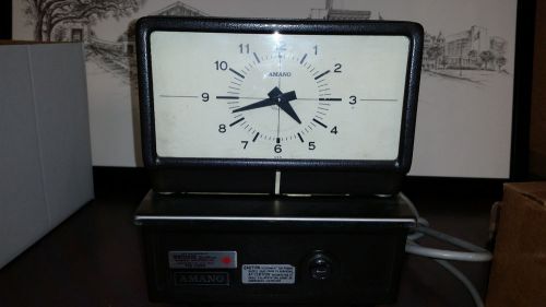 Amano Timeclock Model 5446 &#034;Time Recorder&#034;