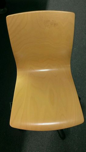 Curved Wood Modern Desk Chair