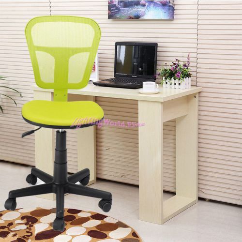 Green New Swivel Mesh Adjustable Office Chair Computer PC Desk Kids Study Chairs