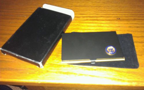 ATF U.S. Special Agent * Business Card Holder with Suede Pouch * New in Box