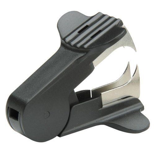 Skilcraft Staple Remover - Grip Style - Black, Silver (NSN1626177)