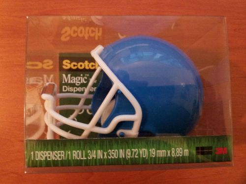 Scotch Football Helmet shaped Tape Dispenser - Blue