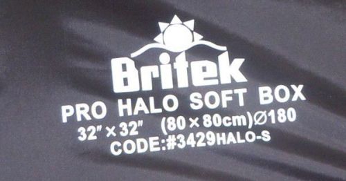 Britek Pro Halo Light Box  -  Soft Box 32&#034; x 32&#034; Model #3429 Halo-S  only 2 left
