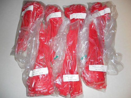 Serialized tamper proof nylon tags