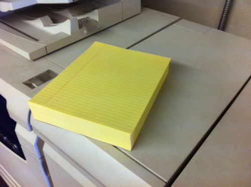 yellow letter papers(8.5&#034;x11&#034;, a ream of 500)