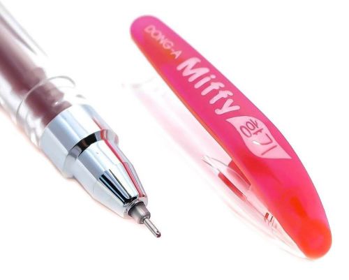 Dong-A Miffy Bunny Gel Ink 3 Count 0.5mm Scented Red Rollerball Pens
