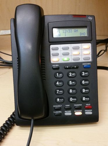 ESI 24 KEY DFP DIGITAL FEATURE PHONE DESK/WALL BACKLIT BUSINESS PHONE w SPEAKER