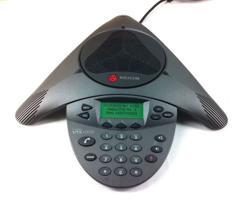 Polycom Soundstation VTX 1000 Speakerphone with 2 Mics