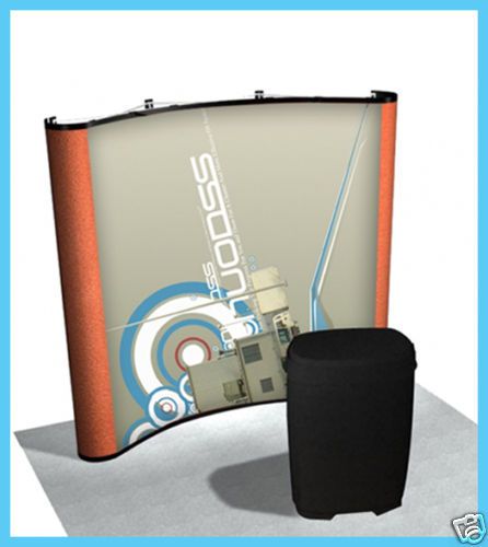 8ft Trade Show Pop-Up Display Booth, Brand NEW Pop-Up