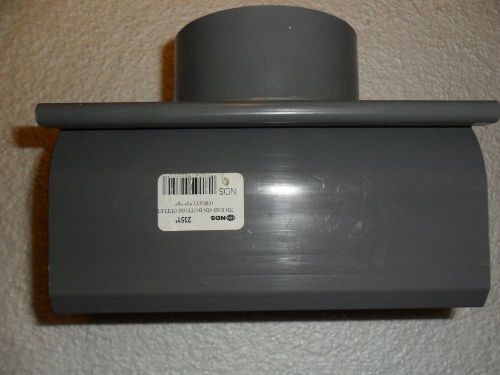 NEW Gray NDS #2351  7&#034; Fabricated 4&#034; Bottom Outlet w/ Grate and Free Shipping!