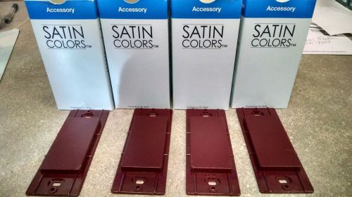 Lutron SC-BI-Maroon Blank Insert Lot of 4