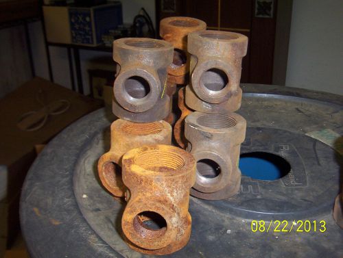 Cast iron pipe fittings/1 1/2&#034;  x 1&#034; x 1 1/2&#034; reducing tee for sale