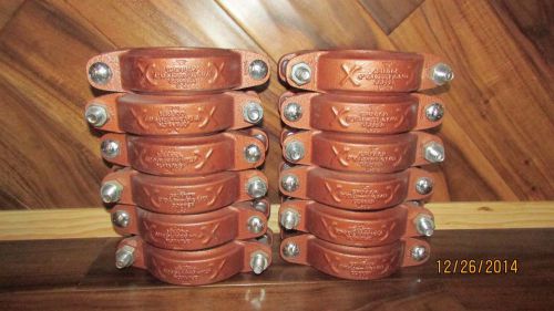 4 &#034; inch Gruvlok 104.9 6400 Copper gold 12ct 1 dozen New pipe fittings lot