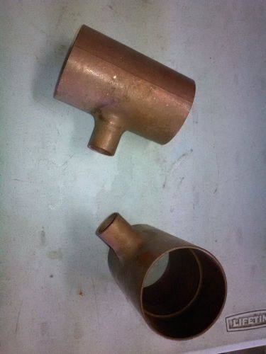 2-1&#039;2 x 2-1/2 x 3/4  copper tee for sale