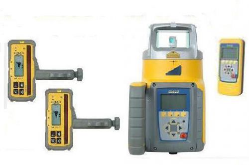 New trimble spectra precision gl622 -1 dual grade laser with two hl750 receivers for sale