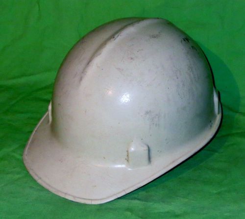 Vintage Jackson Products White Fiberglass Hard Hat