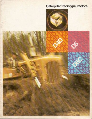 Equipment brochure - caterpillar - d4d d5 d6c - crawler track tractor (e1624) for sale