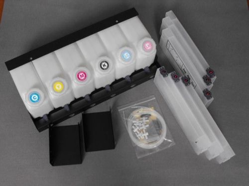 Bulk ink system for Roland, Mimaki and Mutoh (single 6 colors)