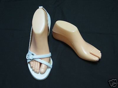 MOULDED DISPLAY MANNEQUIN FEET NEW