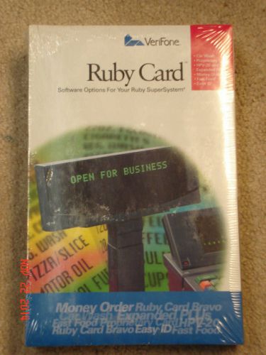 Verifone Ruby Card P040-07-506 Sealed NEW