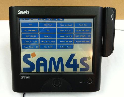 SAM4s SPS-2000B Touch Screen Cash Register (Cleaned/Tested)