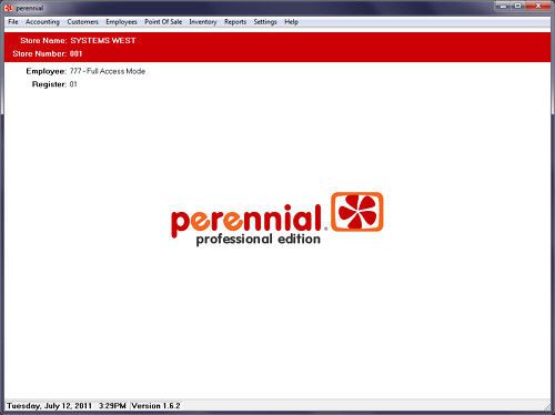 perennial Point of Sale Pro Software Retail POS System