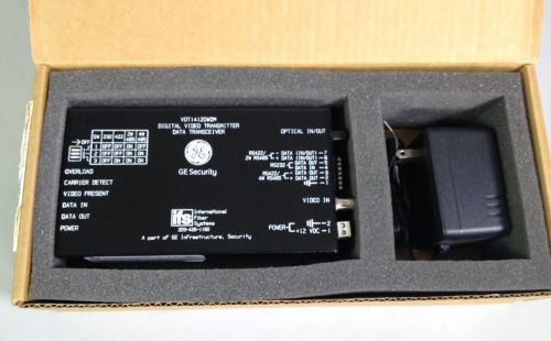 Ge security, vdt14120wdm, digital video transmitter / data transceiver, mm laser for sale