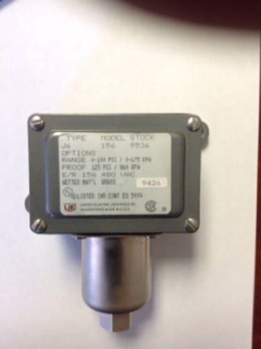 united Electric Controls Type J6 Pressure Switch