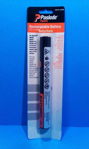 Genuine paslode impulse cordless im200 s16 stapler 6 volt stick battery 402500 for sale