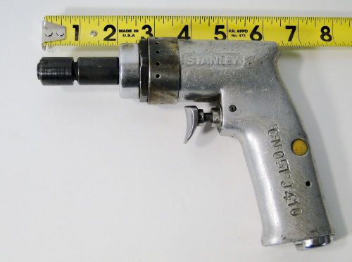 SMALL STANLEY PNEUMATIC 1/4&#034; SCREW GUN / DRIVER RPM 2700 AIRCRAFT TOOLS
