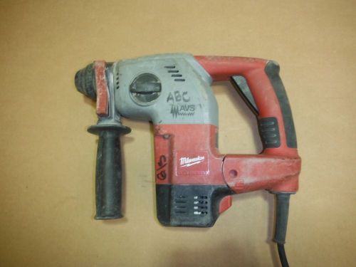 MILWAUKEE 5363-21 1&#034; CORDED ELECTRIC 7 AMP SDS-PLUS ROTARY HAMMER DRILL! #659