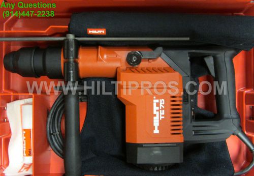 Hilti te 75 hammer drill, l@@k  ,brand new, free bits &amp; chisels, fast shipping for sale
