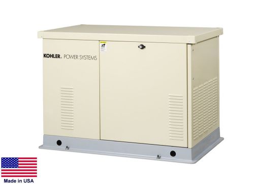 Standby generator kohler - residential  8.5 kw - ng &amp; lp - 120/240v  epa ca &amp; ma for sale