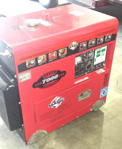 Tpi 7000lxr tahoe 7000 series generator for sale