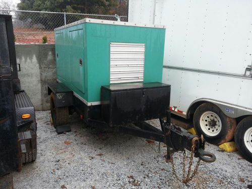 30 kw kohler power system standby generator-john deere diesel trailer mounted for sale