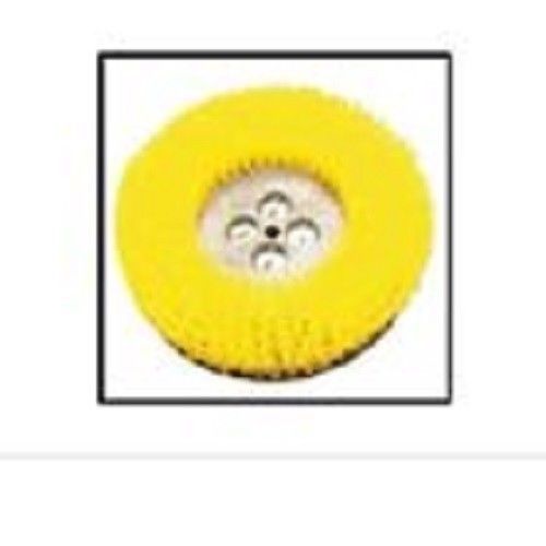 19&#034; Cimex Yellow Polypropylene Stiff  Brushes - Set of 3 - 4804